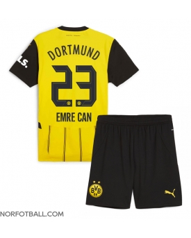 Billige Fotballdrakt Borussia Dortmund Emre Can #23 Replika Hjemmedraktsett Barn 2024-25 Kortermet (med bukser)